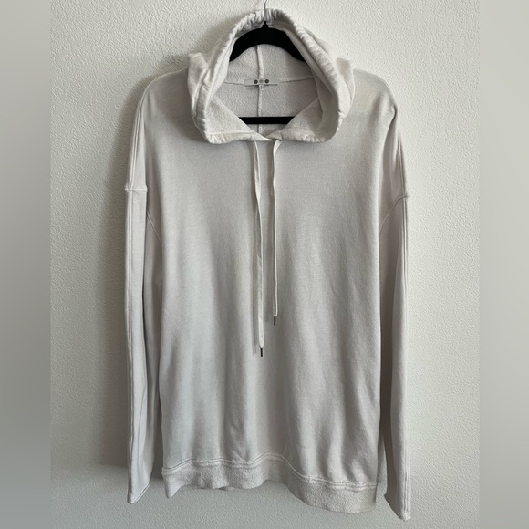 Three Dots Tops - Three Dots Oversized Long Hoodie